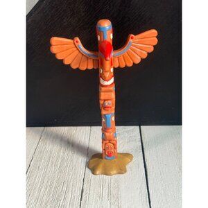 Bullyland Handpainted Totem Pole Figurine - Made In Germany. Figurine hand paint